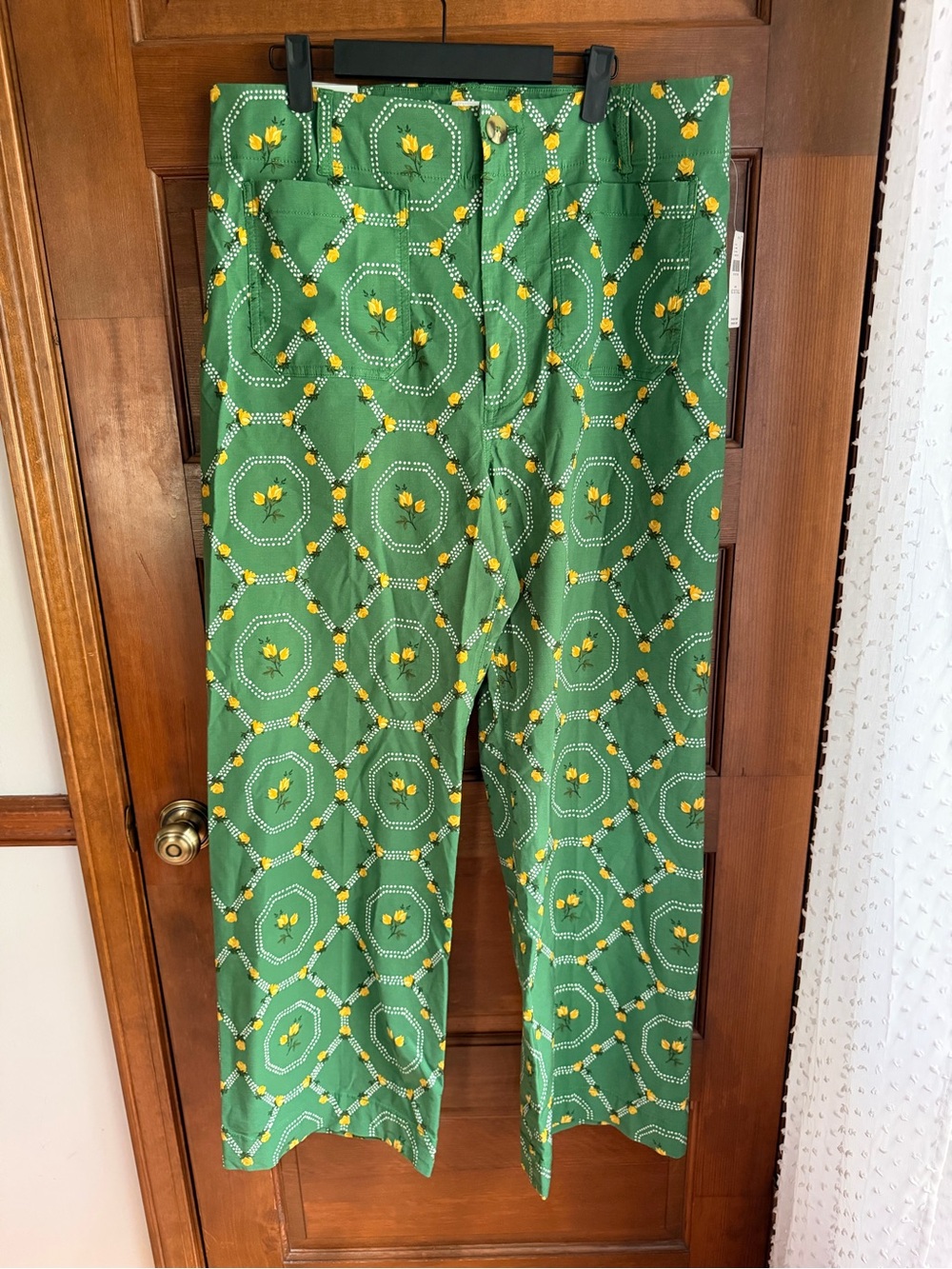 Anthropologie Colette Full-Length High-Rise Wide-Leg Pants by Maeve - Picture 3 of 7